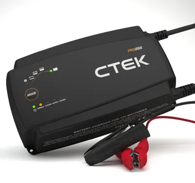 Produktbild von CTEK PRO25S, 25A, Batterieladegerät 12V Und Stromversorgung, Batteriepfleger, La