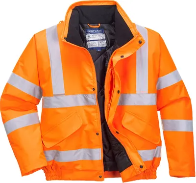 Image de Portwest RT32 WARNSCHUTZ-PILOTJACKE RIS Orange Gr. S
