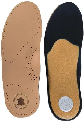 Produktbild von JOMA Leder Fußbett Einlagen orthopädisches Fußbett Sohlen Gr. 46