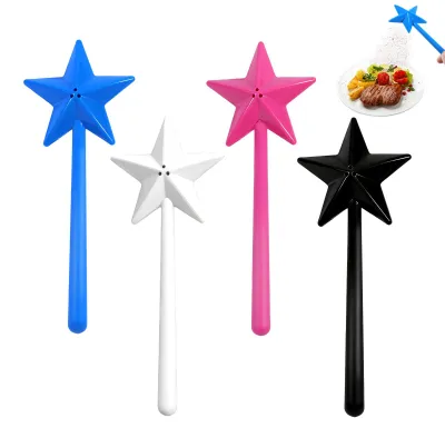 4er-Set magische Kräuterflaschen mit Sternstab