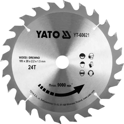 Obrázek produktu pro Pilový kotouč TCT na dřevo 185x24tx20mm
