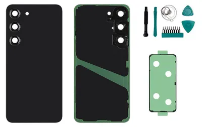 Produktbild von Samsung Galaxy S23 Backcover Phantom Black - Set