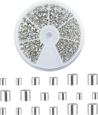 Obrázok produktu pre Sada korálok na zhotovovanie šperkov, 3153 kusov, priemer 1,5 mm až 2,5 mm