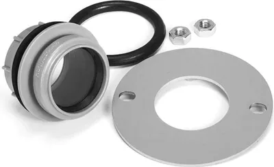 Produktbild von Airfit Flansch Adapter für Gussrohr 75mm zum Anschluss HT DN50