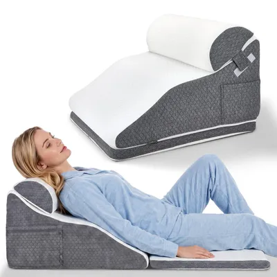 Lesekissen für Bett und Sofa, hochdichter Schaum, verstellbar
