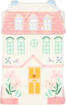 Produktbild von Something Different - Ölbrenner, Haus SD6782 (Einheitsgröße) (Weiß/Pastell-Rosa/Grün)
