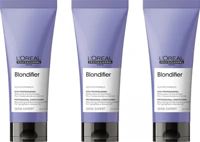 Produktbild von Serie Expert Blondifier Illuminating Conditioner 3x200 ml