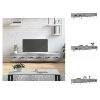 Produktbild von vidaXL TV-Schrank Grau Sonoma 150x36x30 cm Holzwerkstoff -  TV-Möbel