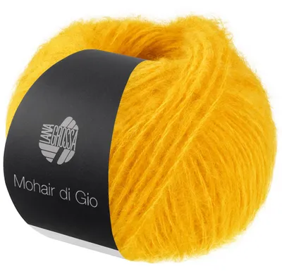 Produktbild von Lana Grossa - Mohair di Gio 0020 dottergelb
