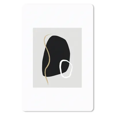Produktbild von MuchoWow® Mauspad Mousepad Minimalismus - Abstrakt - Design 18x27 cm - Mousepads - Maus Mat - Pad - Mausunterlage