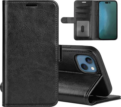 Image de Étui portefeuille pour iPhone 14 - Noir
