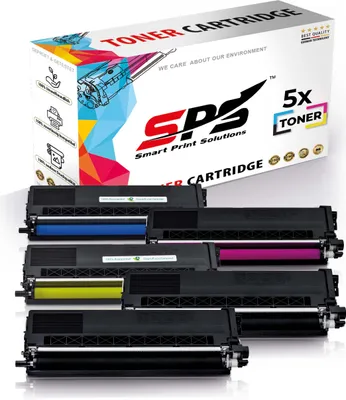 Produktbild von 5x Toner TN-325BK TN-325C TN-325Y TN-325M kompatibel für Brother HL-4150