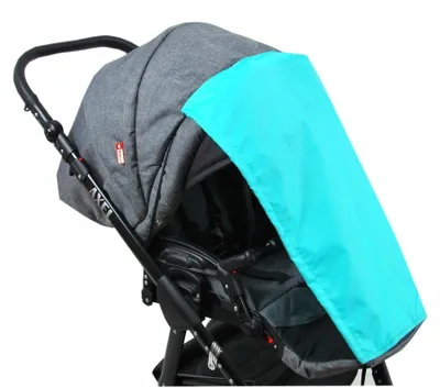 Produktbild von BabyLux Kinderwagen Verdeckhaube Sonnenschutz Wasserdicht Mint