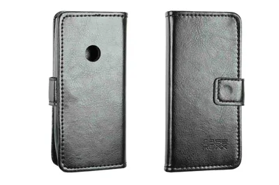 Obrázok produktu pre caseroxx puzdro na mobilný telefón kompatibilné s Nokia 105 4G (2023) / 110 4G (2023) Knižková taška Wallet Case v čierna