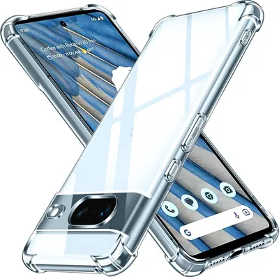Image de Housse pour Google Pixel 8 - Housse transparente anti-chocs et anti-rayures ultra fine Phonillico®