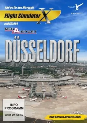 Produktbild von Flight Simulator X - Mega Airport Düsseld.