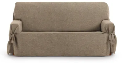 3-Sitzer Sofa-Abdeckung aus Polycotton, Grau, atmungsaktiv