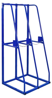 Produktbild von Vertikalregal RHINO | Komplettregal | HxBxT 150x69x60cm | Blau