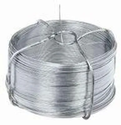 Immagine prodotto di Alberts 530440 Bobina di filo, zincata, filo Ø 0,8 mm, lunghezza 50 m, set da 3