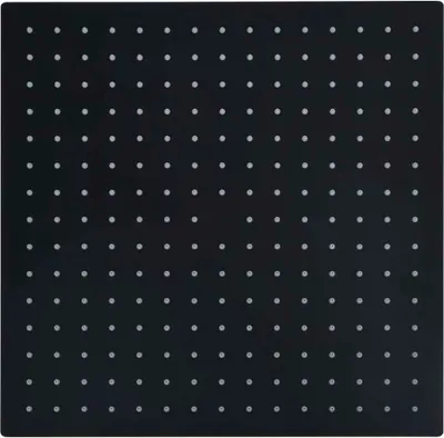 Immagine prodotto di Testa Doccia a Pioggia in Acciaio Inox 40x40 cm Quadrata Nera