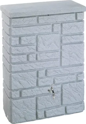Produktbild von Regentonne 300 l eckig MAURANO grau