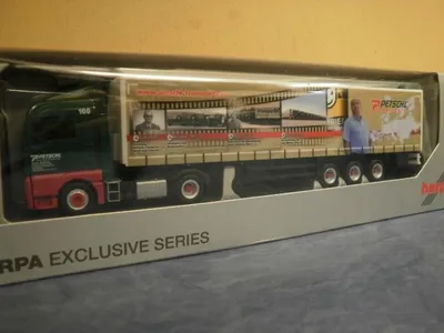 Produktbild von Herpa LKW MAN TG-X XLX Ga-KSZ Petschl Jubiläumstruck 915786