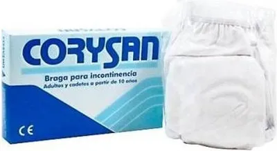 Obrázek produktu pro Inkontinenční kalhotky s klipovým zapínáním, velikost 12 Corysan