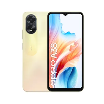 Produktbild von OPPO A38 16,7 cm (6.56") Dual-SIM Android 13 4G USB Typ-C 4 GB 128 GB 5000 mAh Gold