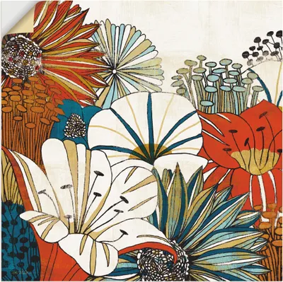 Produktbild von ARTland Wandbild, selbstklebend Zeitgenössischer Garten I Größe: 30x30 cm