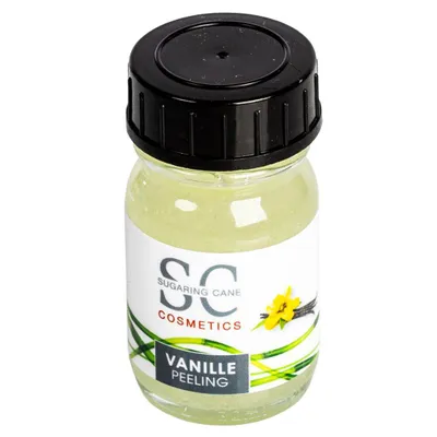 Produktbild von Zuckerpeeling Vanille mit Traubenkernöl 30 ml | SC Cosmetics