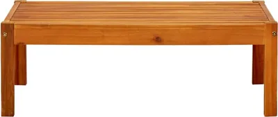 Immagine prodotto di Tavolo da Giardino 85x57x29 cm in Legno Massello di Acacia