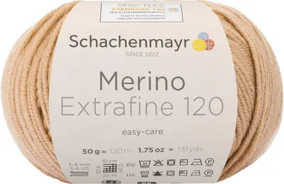 Produktbild von Schachenmayr Merino Extrafine 120, 50g Camel Handstrickgarne