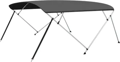 Obrázek produktu pro vidaXL 4-Bow Bimini Top Anthracite 243x(230-244)x137 cm