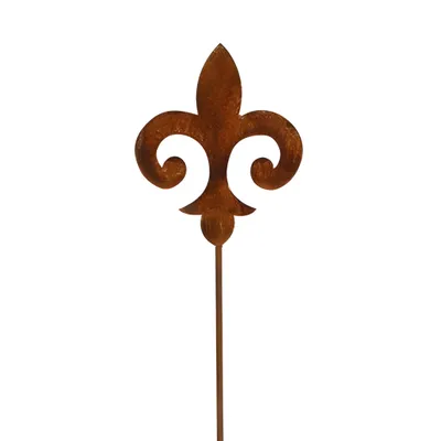 Produktbild von Rost Gartenstecker Lilie 108 cm Edelrost Gartendeko Gartendekoration Metall Deko