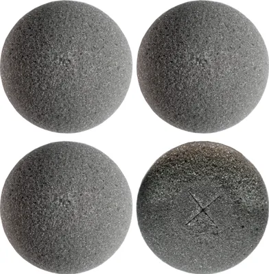 Produktbild von Trocken Steckschaum Kugel 9cm für Trockenblumen & Kunstblumen 4er Set