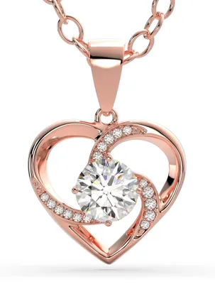 Produktbild von SERASAR Halskette Damen Schmuck Edelstahl Herz Rosegold Geburtstagsgeschenk