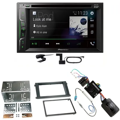 Produktbild von Pioneer AVH-A3200DAB USB Digitalradio DAB+ Einbauset für Porsche Cayenne ab 2007