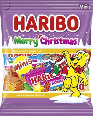 Produktbild von Haribo Merry Christmas Minis 250g