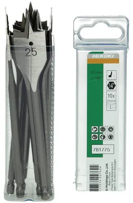 Produktbild von HiKOKI 10 Flachholzbohrer 36x150mm 1/4" 6-kant (1Stk.)
