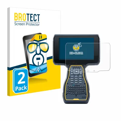 Produktbild von 2x Für Trimble TSC7 Controller Schutzfolie BROTECT Displayschutz Display Schutz Folie Klar Transparent