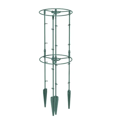 Immagine prodotto di Supporto per piante , Supporto per giardino , Supporto per fiori , Supporto per piante , Supporto per piante in plastica, 80 cm , Verde