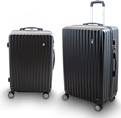 Produktbild von Barut Reisekofferset General 2-teilig L + XL Schwarz MS-17273