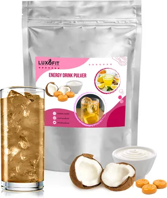 Image de Boisson énergétique en poudre au yaourt, au caramel et à la noix de coco 10 kg