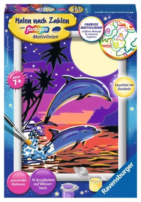 Obrázek produktu pro Ravensburger 00.027.845, 1 str., Obrazy v balení, Dívka, Sada vybarvování podle čísel