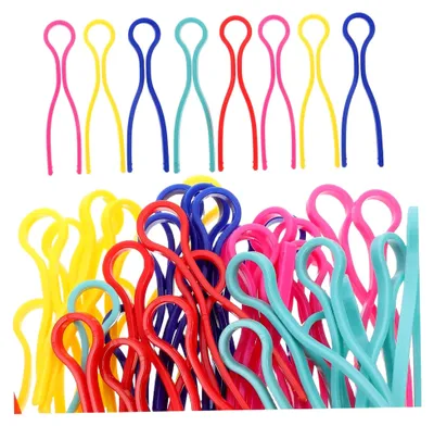 Produktbild von 100 Stück Bunte Kunststoffspulenhalter Clips für Garnenden