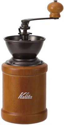 Kaffeemühle Handmühle 35 g Guss-Eisen-Mahlwerk Holz