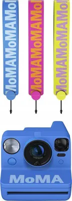 Zdjęcie produktu dla Polaroid Now Gen 3 MoMa Edition, Niebieski, 40 mm, Automatyczna, USB Type-C, Litowo-jonowa (Li-Ion), 448 g