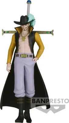 Zdjęcie produktu dla Banpresto One Piece The Shukko Dracule Mihawk figurka 16 cm