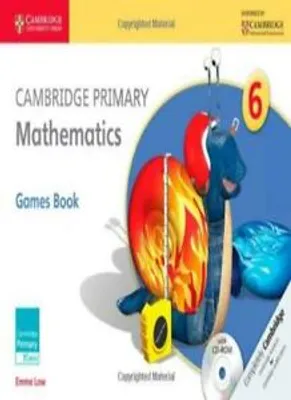 Zdjęcie produktu dla Cambridge Primary Mathematics Stage 6 Games Book with CD-ROM