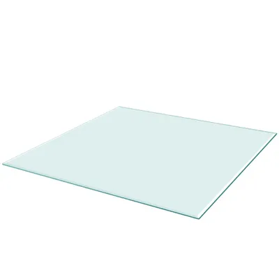 Zdjęcie produktu dla vidaXL Blat z hartowanego szkła kwadratowy 700x700 mm